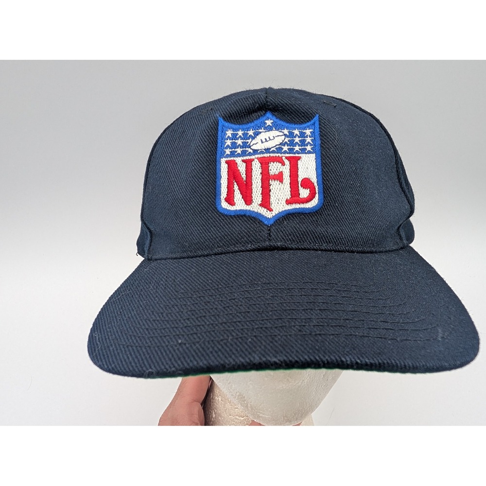 Vintage Sports Specialties NFL Pro Line Snapback Hat Navy Blue Wool Blend Cap